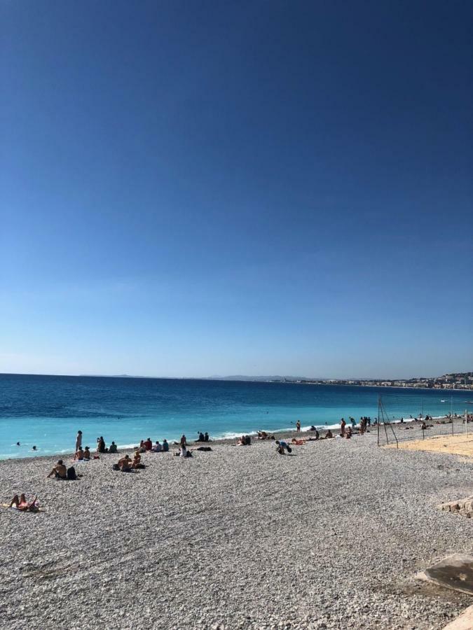 Appartamento Appt à 150m de la mer Nizza Esterno foto
